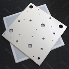 کیفیت CNC Perforated Lay In Ceiling Tiles 600x600mm False Ceiling Panel RAL9010 کارخانه