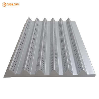 پانل های آلومینیومی قابل شستشو قابل انعطاف، پانل های سقفی فلزی سوراخ شده