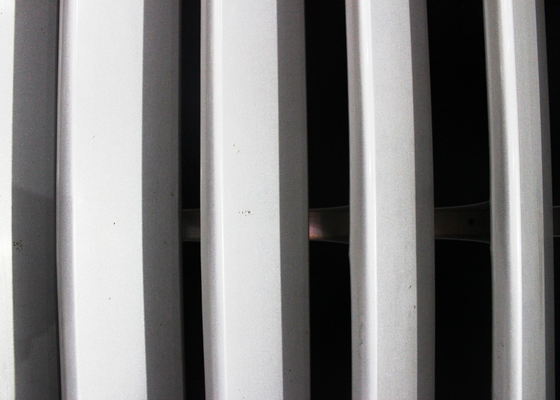 سیستم سایه آلومینیوم 0.6mm قابل شستشو برای ساخت پانل های معماری دیوار خارجی
