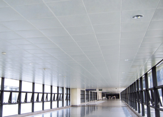پانل های آلومینیومی صوتی فلزی سوراخ شده برای سقف کاشی های سقف 12 x 12، SGS