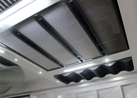 کاشی سقف کاذب آلومینیومی یا فولادی برای دکوراسیون داخلی ساختمان، SONCAP
