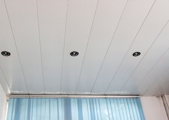 RAL 9010 پودر پوشش آلومینیوم نوار سقف، ساختمان تزئینی کاشی سقف