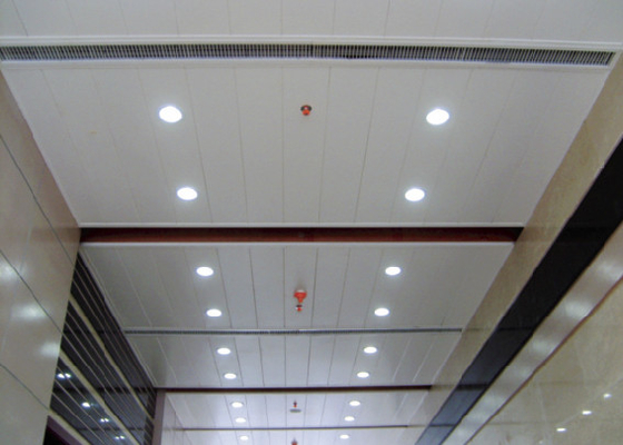 لایه بر روی / کلیپ در سقف با پوشش الکترواستاتیک پوشش غلتکی پوشش پودر